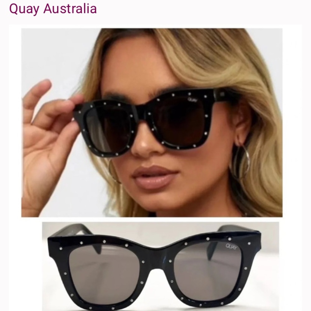 Quay Australia Black Sunglasses
